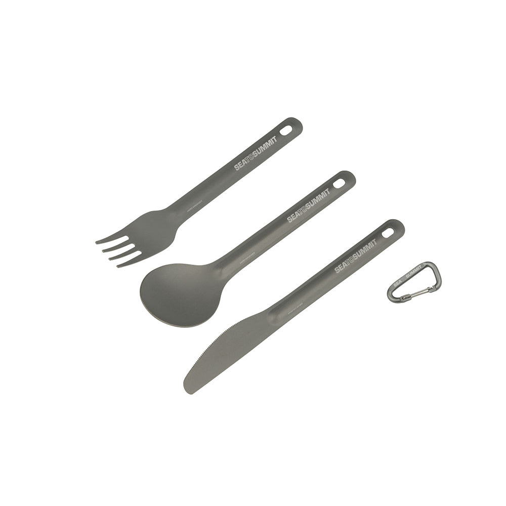 Alphalight Cutlery (Messer, Gabel, Löffel) – Campingbesteck Set