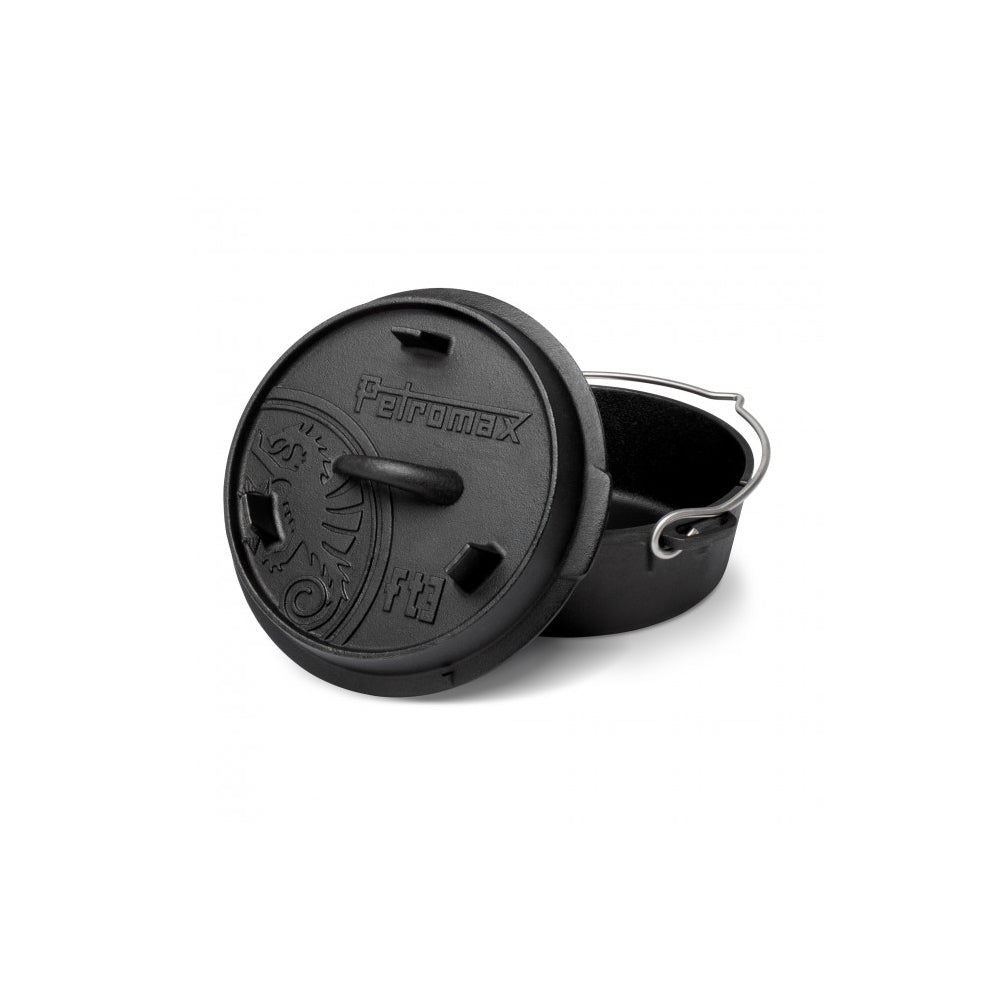 Petromax Feuertopf mit flachem Boden