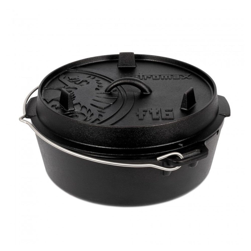 Petromax Feuertopf mit flachem Boden