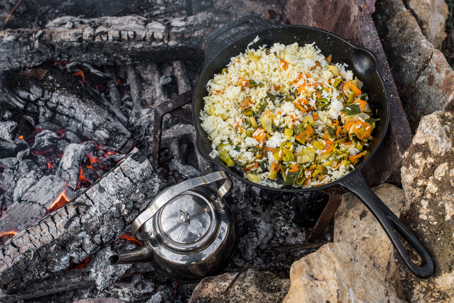 Petromax Grill-Feuerpfanne mit Henkel