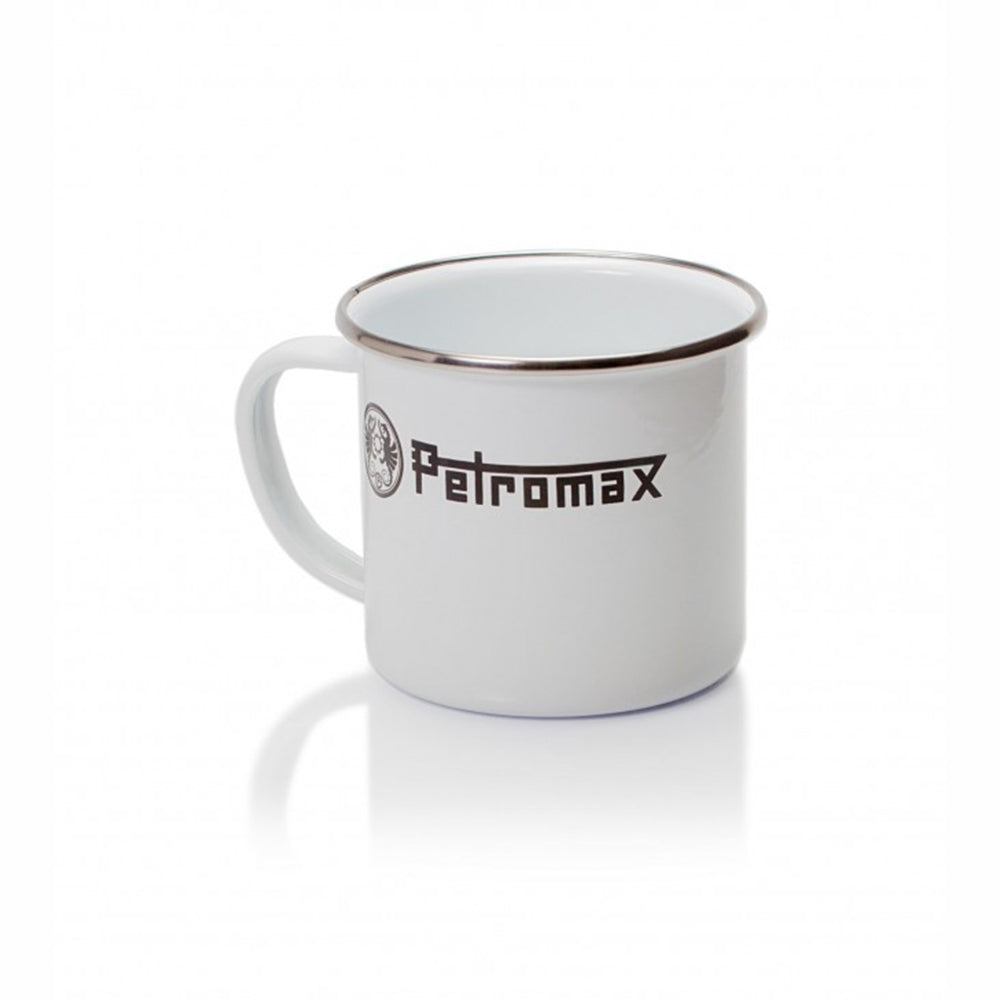Der Petromax Emaille-Becher ist der perfekte Becher für Kaffee- und Teeliebhaber, die gerne Zeit im Freien verbringen.