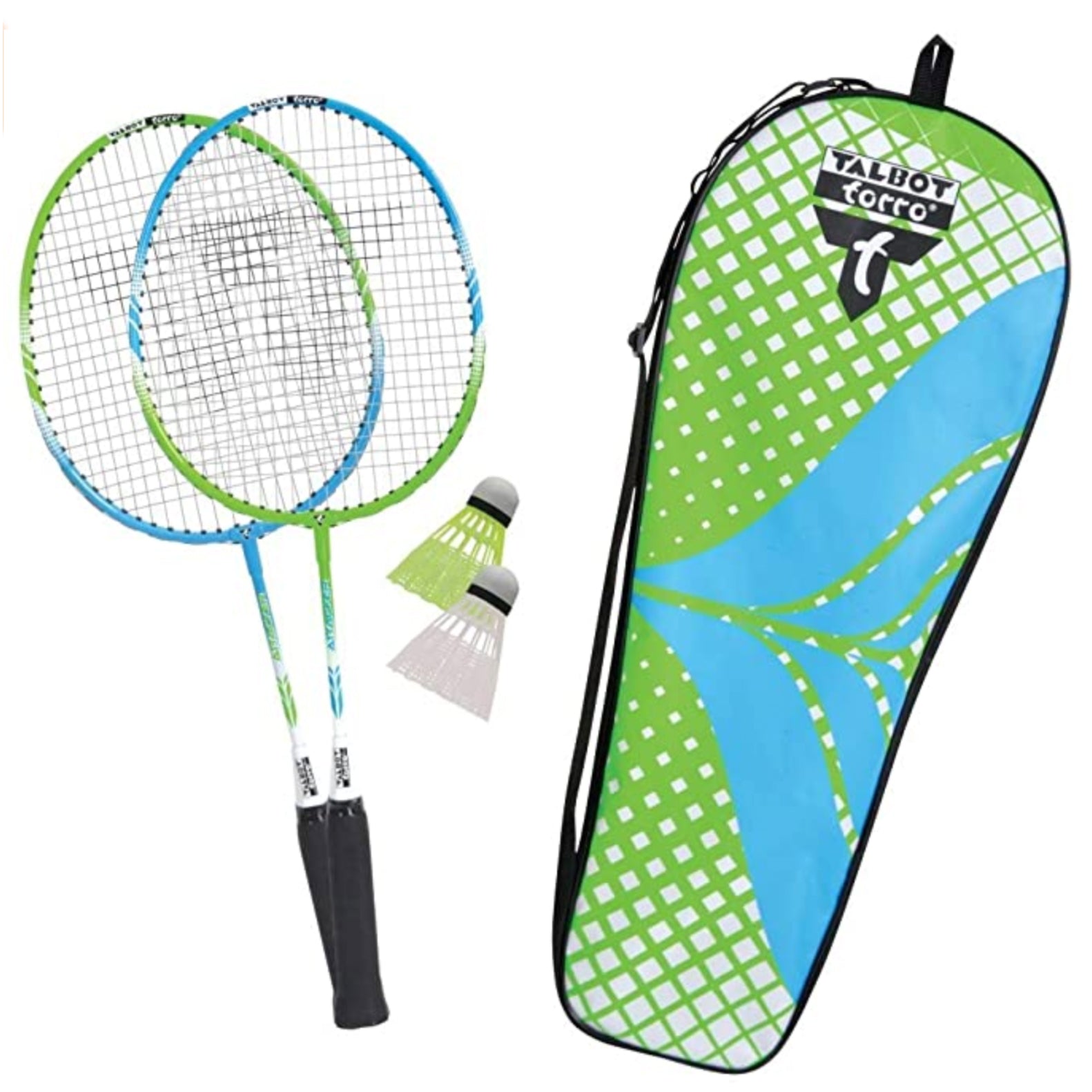 Talbot-Torro Kinder Badminton-Set 2-Attacker Junior (53 cm)