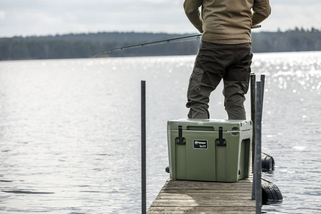 Grau Elektrische Kühlbox 25 Liter mit Kühlen Warmhaltefunktion 2in1 kaufen  bei  - Energieeffizienzklasse E